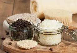 Esfoliante de corpo caseiro - a melhor receita caseira para uma pele sedosa